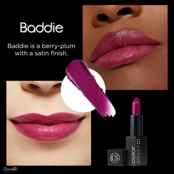 Color Street Lipstick- Baddie - Picture 2 of 6
